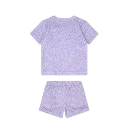 <tc>Swim Essentials</tc> Ensemble de vêtements en tissu éponge lilas léopard