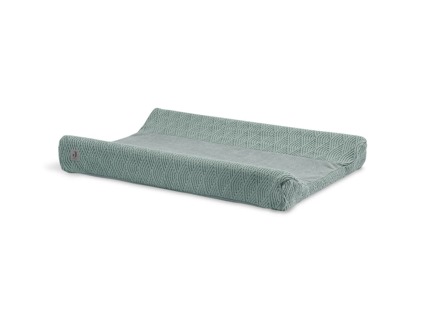 <tc>Jollein</tc> Housse de matelas à langer River Knit Ash Green 50x70cm