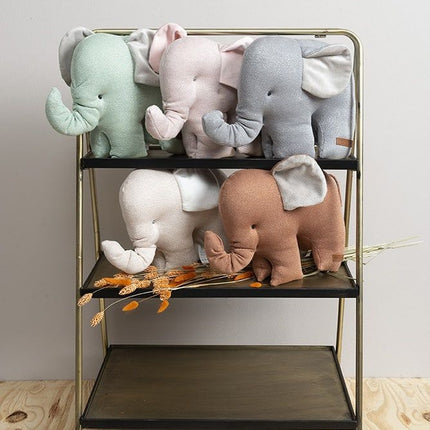 <tc>Baby's Only</tc> Éléphant câlin or étincelant menthe