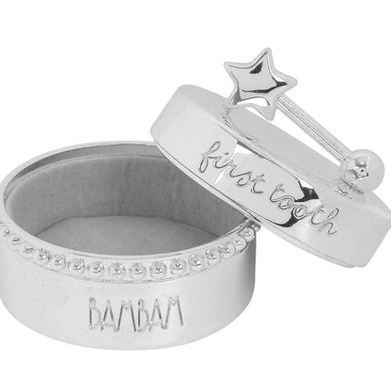 <tc>BamBam</tc> Boîte cadeau Boîte à dents Argent