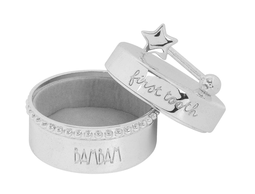 <tc>BamBam</tc> Boîte cadeau Boîte à dents Argent