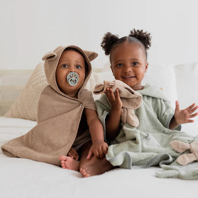 <tc>BIBS</tc> Peignoir de bain Poncho de bébé Kangourou Vanille