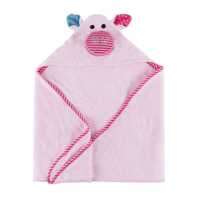 <tc>Zoocchini</tc> Peignoir Bébé Pinky Le Cochonnet Coton