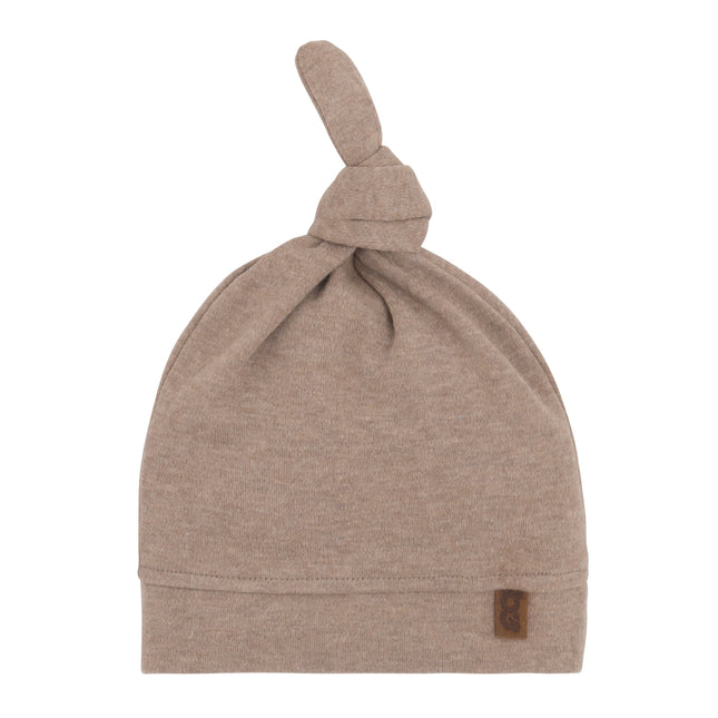 <tc>Baby's Only</tc> Chapeau bébé avec bouton Mélange Argile