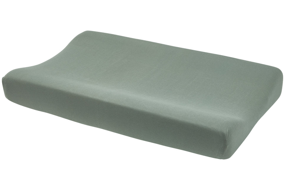 <tc>Meyco</tc> Housse de matelas à langer Basic Jersey Vert forêt