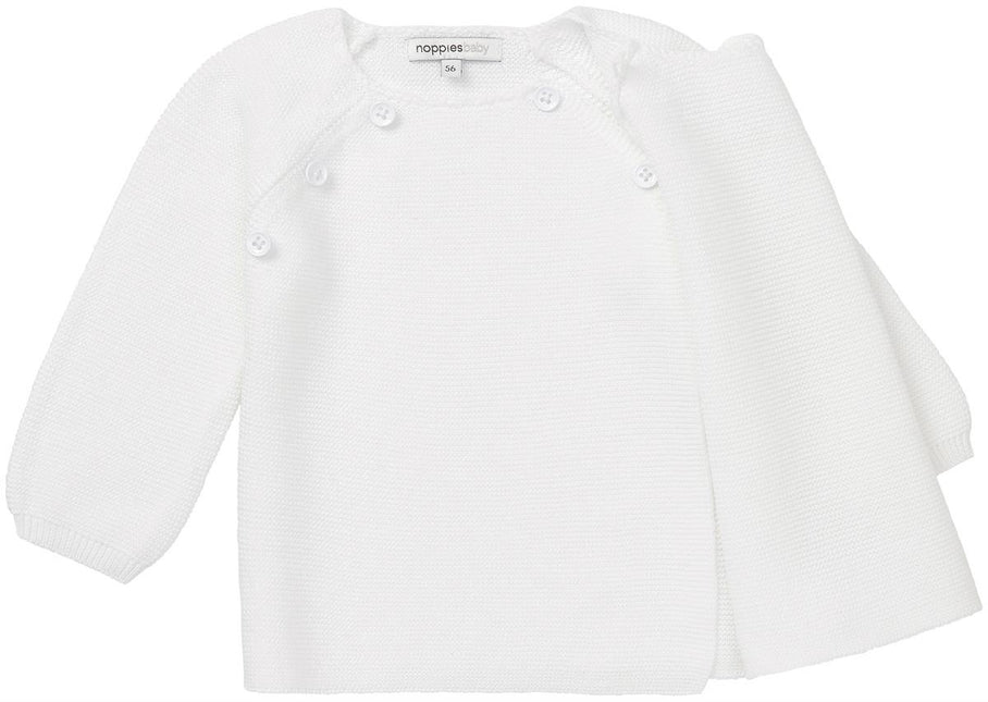 <tc>Noppies</tc> Cardigan bébé Pino Blanc