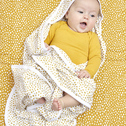 <tc>Meyco</tc> Serviette de bain Baby 2St Basic Jersey Cheetah Honey Gold