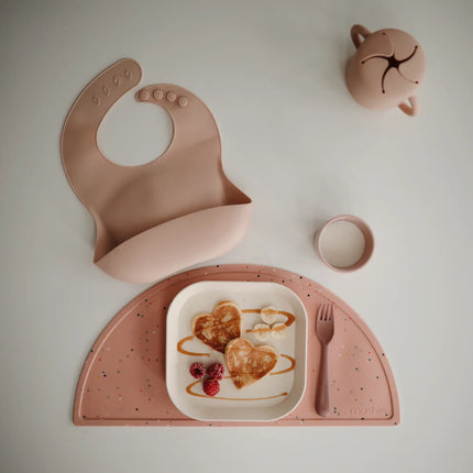 <tc>Mushie</tc> Plateau à goûter Blush