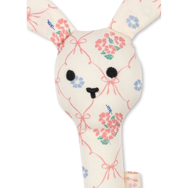 <tc>Konges Slojd</tc> Hochet Lapin Fleur Decor