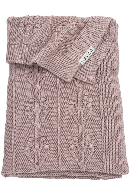 <tc>Meyco</tc> Couverture de lit Fleur romantique Lilas