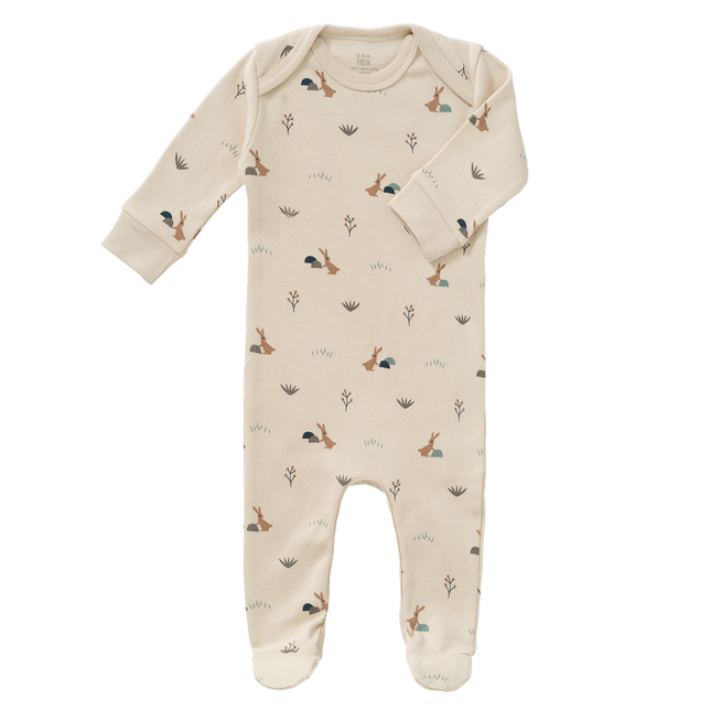 <tc>Fresk</tc> Pyjama bébé Lapin avec pieds Sandshell