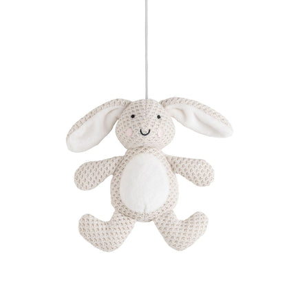 <tc>Baby's Only</tc> Animaux mobiles musicaux Vieux rose/Lin chaud