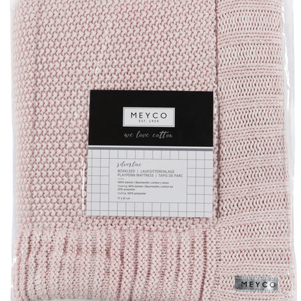 <tc>Meyco</tc> Boxspread Relief Mixed Pink