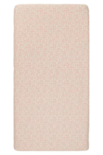 <tc>Noppies</tc> Drap-housse en popeline botanique pour berceau Misty Rose