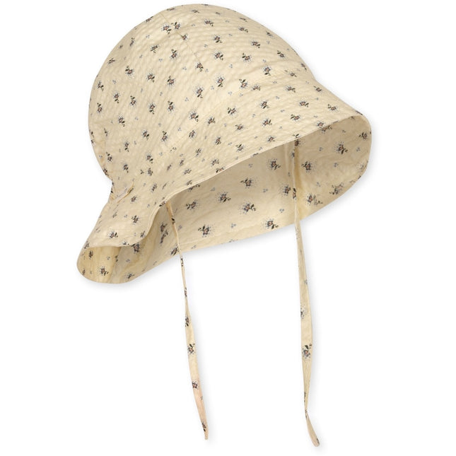 <tc>Konges Slojd</tc> Chapeau de soleil Baby Bitsy Point Bleu