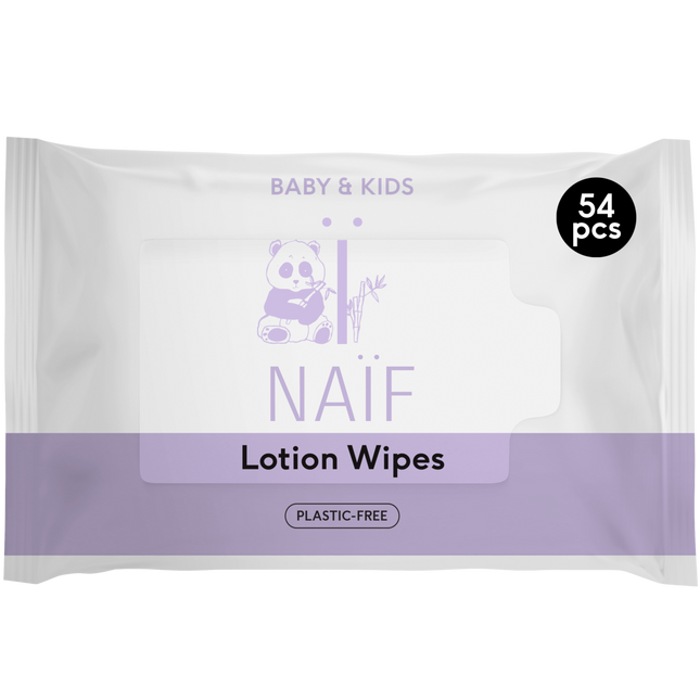 <tc>Naif</tc> Lotion d'essuyage de bavoir pour bébé et enfants 54St