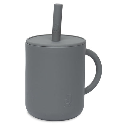 <tc>Jollein</tc> Tasse à boire Silicone Storm Grey