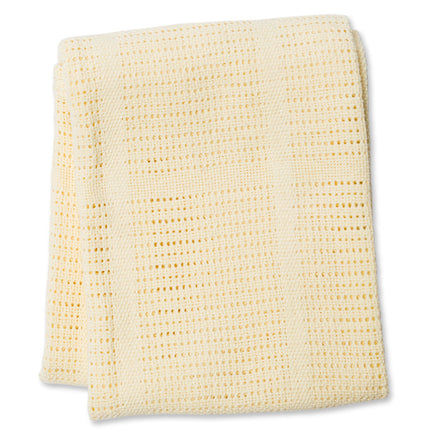 <tc>Lulujo</tc> Cradle blanket Cellular Jaune