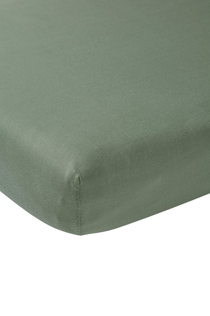 <tc>Meyco</tc> Drap-housse Jersey 60X120 Vert forêt