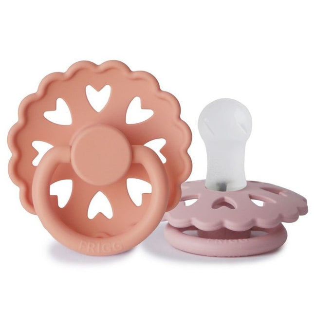 <tc>Frigg</tc> <tc>tétine</tc> Taille 1 Fairytale Princess/Thumbelina Silicone 2-Pack