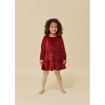 <tc>Konges Slojd</tc> Robe de bébé Jingle Jolly Rouge