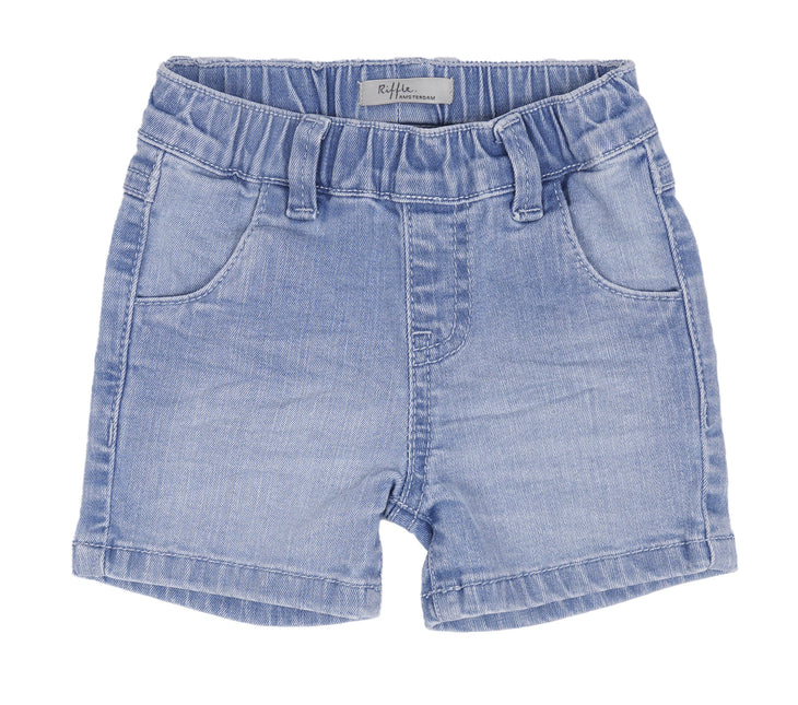 <tc>Riffle</tc> Pantalon bébé court en denim