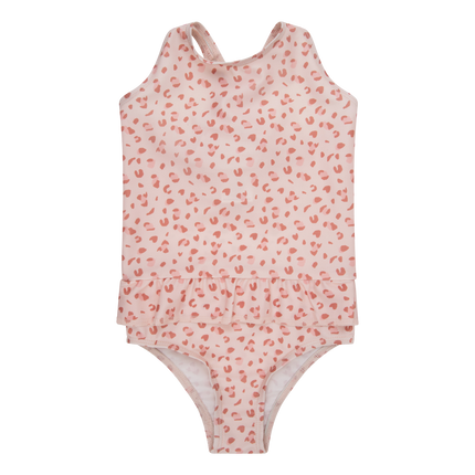 <tc>Swim Essentials</tc> Maillot de bain enfant imprimé panthère vieux rose