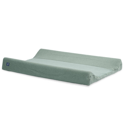 <tc>Jollein</tc> Housse de matelas à langer Basic Knit Forest Green 50x70cm