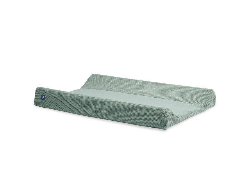 <tc>Jollein</tc> Housse de matelas à langer Basic Knit Forest Green 50x70cm