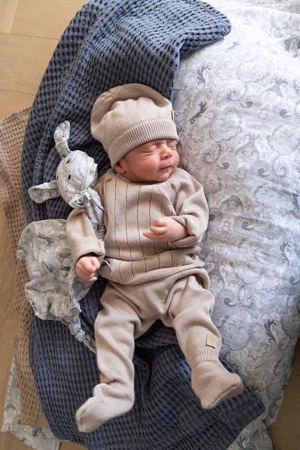 <tc>Bamboom</tc> Pantalon bébé avec pieds tricoté Camel