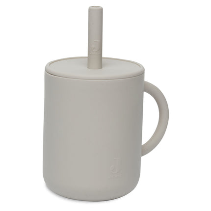 <tc>Jollein</tc> Tasse à boire Silicone Nougat