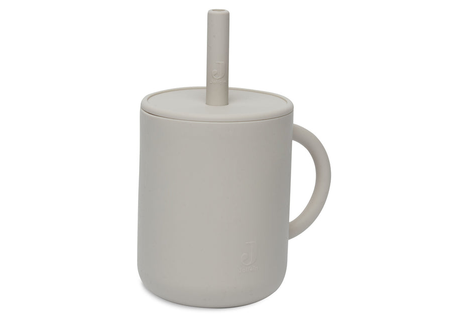 <tc>Jollein</tc> Tasse à boire Silicone Nougat