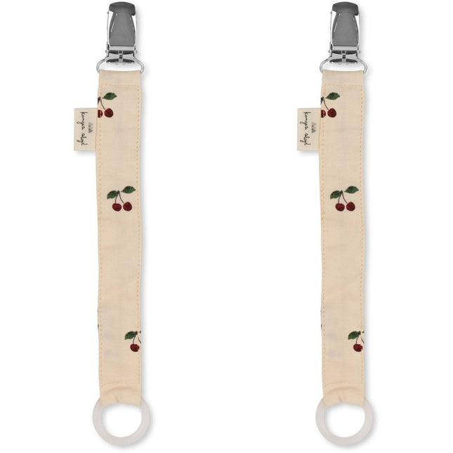 <tc>Konges Slojd</tc> <tc>tétine</tc>Cordon Cherry 15cm 2pcs