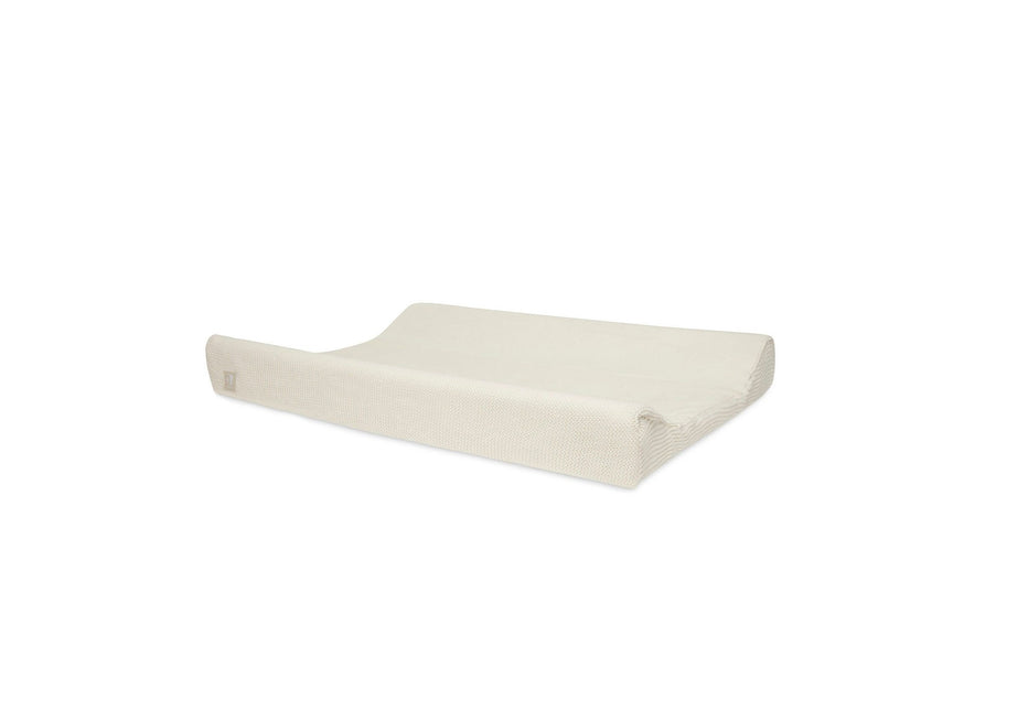 <tc>Jollein</tc> Housse de matelas à langer Basic Knit Ivory