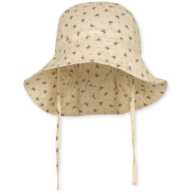 <tc>Konges Slojd</tc> Chapeau de soleil Baby Bitsy Point Bleu