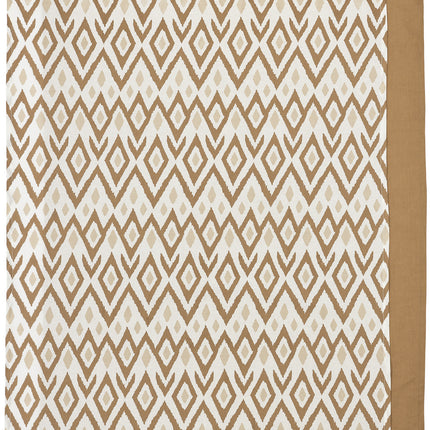 <tc>Meyco</tc> Serviette de bain 2St Ikat Sand Toffee