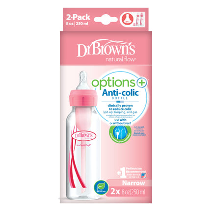 <tc>Dr. Brown's</tc> Options+flacon standard 250ml duopack rose