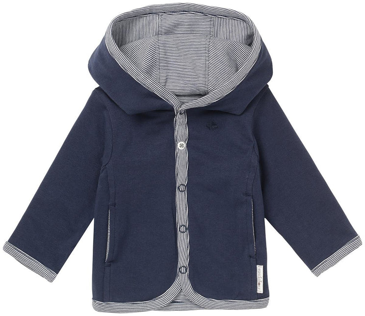 <tc>Noppies</tc> Cardigan bébé réversible marine