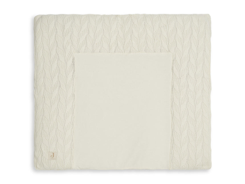 <tc>Jollein</tc> Housse de matelas à langer Spring Knit Ivory 75x85cm