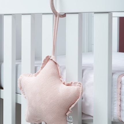 <tc>Baby's Only</tc> Serviette de berceau Reef Misty Pink/White