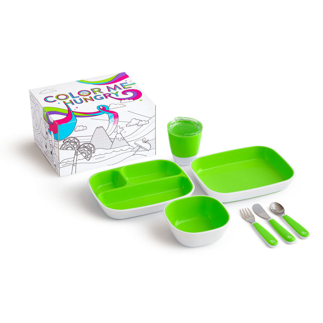 <tc>Munchkin</tc> Vaisselle pour enfants Color Me Hungry Green