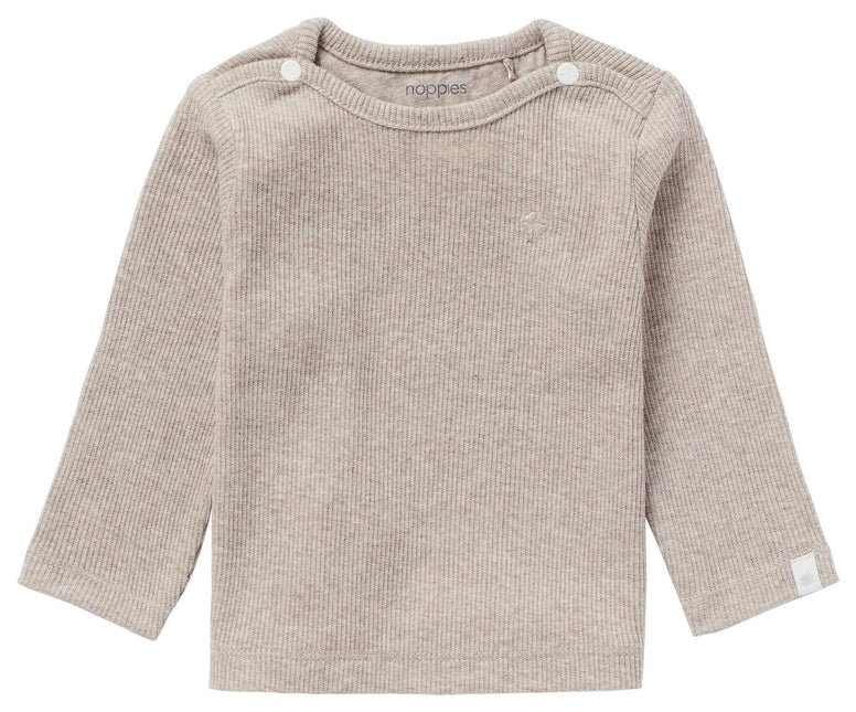 <tc>Noppies</tc> Chemise bébé Natal Taupe Melange