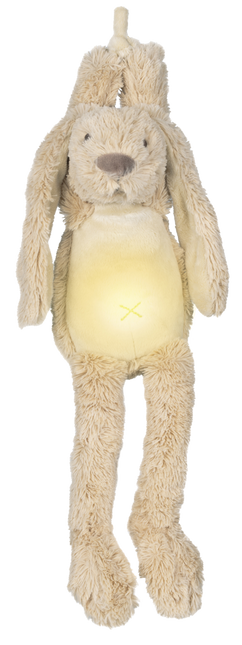 <tc>Happy Horse</tc> Lapin beige câlin Richie avec veilleuse et son 34cm