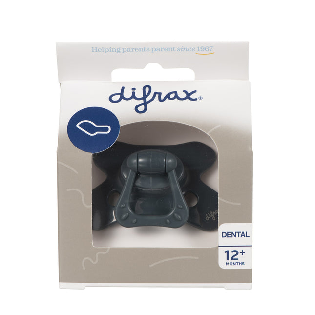 <tc>Difrax</tc> <tc>tétine</tc> 12+ Dental Uni Evening Blue