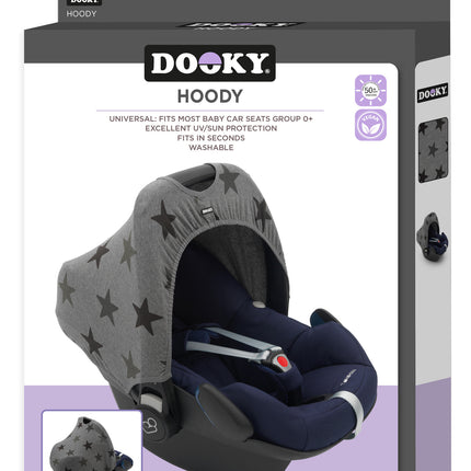 <tc>Dooky</tc> Maxi Cosi Sunshade Hoody Stars Grey