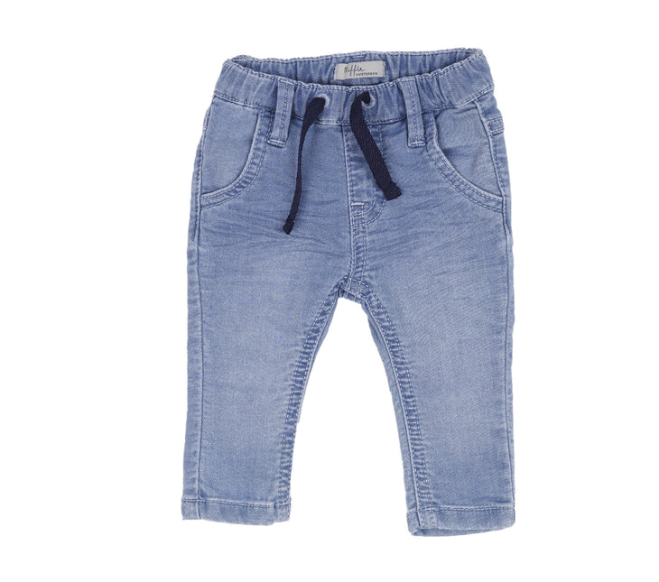 <tc>Riffle</tc> Pantalon en denim bleu bébé