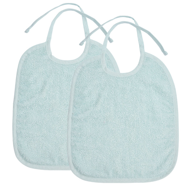 <tc>Meyco</tc> Bavoir 2-Pack Bleu clair