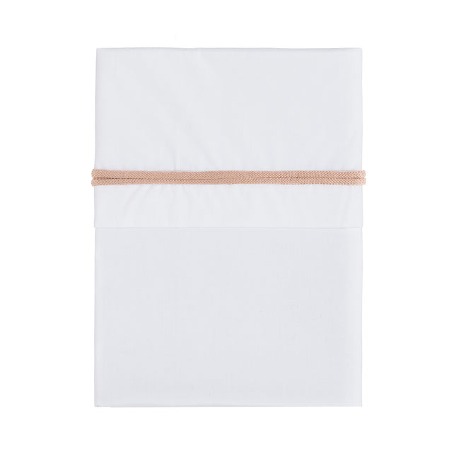 <tc>Baby's Only</tc> Drap de lit tricoté Passepoil Toscane/Blanc