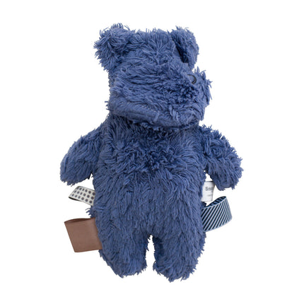 <tc>Snoozebaby</tc> Hippopotame biologique en peluche Hally Blue Nights