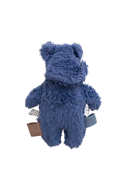 <tc>Snoozebaby</tc> Hippopotame biologique en peluche Hally Blue Nights